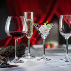 Flamenco Toughened Crystal Champagne Flutes 160ml/5.5oz (Pack of 6)