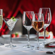 Flamenco Toughened Crystal Wine Glasses 450ml/15oz (Pack of 6)