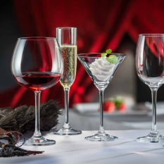 Flamenco Toughened Crystal Balloon Glasses 850ml/28oz (Pack of 6)