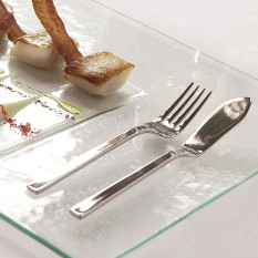 HEPP Profile Dessert Knife Solid Handle (Pack of 12)