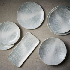 Dudson Makers Jute Grey Organic Coupe Bowl 28cm/11" (Pack of 12)