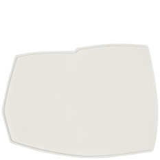 Rene Ozorio White Album Geometric Tray 30 x 22 x 1.5cm/12 x 8.5 x 0.5" (Pack of 12)