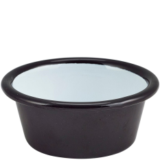 Enamel Ramekin Black 8cm 90ml/3.2oz