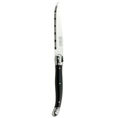Jean Dubost Laguiole Black Serrated Steak Knife (Pack of 6)