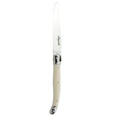 Jean Dubost Laguiole Ivory Serrated Steak Knife (Pack of 6)