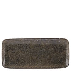 Fusion Ebony Rectangular Platter 34 x 16cm/13.5 x 6.25" (Pack of 6)