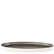 Fusion Ebony Oval Platter 32cm/12.5" (Pack of 6)