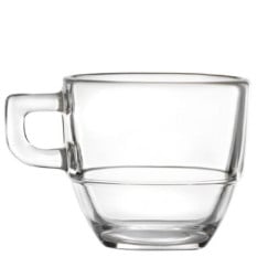 RCR Caffe Stackable Espresso Cup 80ml/2.75oz (Pack of 6)