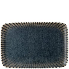 Academy Fusion Flint Rectangular Platter 27 x 20cm (Pack of 6)