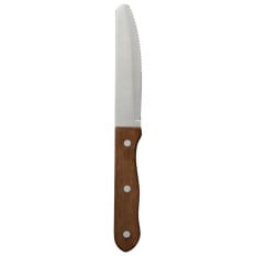 Varick Rounded Serrated Blade Pineapple Wood Handle (Pack of 12)