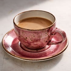 Steelite Craft Raspberry Double Well Saucer 12cm/5" (Pack of 12)