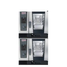 Rational iCombi Classic 6 Grid GN 1/1 + 6 Grid GN 1/1 Combi Oven Electric Stack 10.8kW 3 Phase