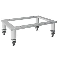 Rational Stand with Height Adjustable Casters for Combi-Duo 6-1/1 on 6-1/1 and on 10-1/1 E