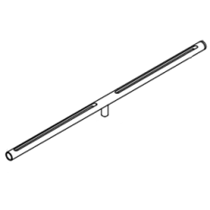 Mach Rinse Arm Upper Complete - W/O Nozzles (for MB9235)