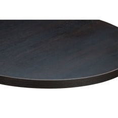 Egger Dark Brown Sorano Oak With Matching ABS Edge Round Table Top 700mm
