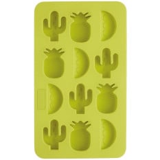 Novelty Silicone Ice Mould With Tropical Shapes - 12 Cavities