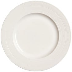 Steelite Folio Concorde White Rim Plate 25.5cm/10" (Pack of 12)