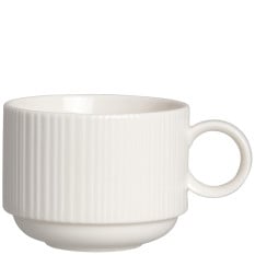 Steelite Folio Concorde White Stacking Cup 215ml/7.5oz (Pack of 12)