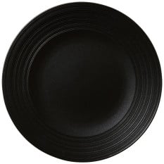 Steelite Folio Concorde Noir Coupe Plate 25.5cm/10" (Pack of 12)