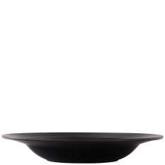 Steelite Folio Concorde Noir Rim Soup Plate 24cm/9.5" 310ml/11oz (Pack of 12)