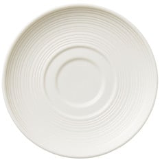 Steelite Folio Concorde Blanc Double Well Saucer 12cm/4.5" (Pack of 12)