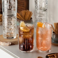 RCR Tiki Venezia Highball 450ml/15.75oz (Pack of 8)