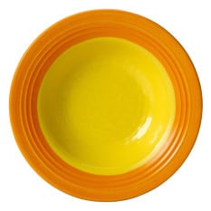 Creations Freedom Melamine Yellow Round Bowl 20cm/8" (Pack of 6)
