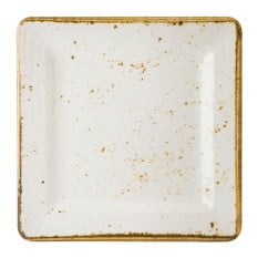 Creations Craft Melamine White Square Plate 22.8cm/9" (Pack of 6)