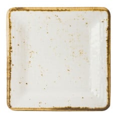 Creations Craft Melamine White Square Plate 12.7cm/5" (Pack of 6)