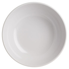 Creations Craft Melamine White Medium Round Bowl 28cm/11" (Pack of 3)