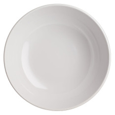 Creations Craft Melamine White Large Round Bowl 33cm/ 13" (Pack of 3)