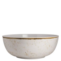 Creations Craft Melamine White Extra Large Round Bowl 38cm/15" (Pack of 2)