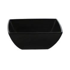 Black Melamine Square Bowl 6oz 177ml