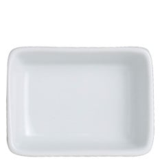 Cafe Porcelain Rectangular Tray 8.25 x 6cm/3.25 x 2.3" (Pack of 36)