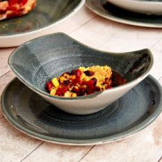 Steelite Revolution Jade Scoop Bowl 16.5cm/6.5" 270ml/10oz (Pack of 12)