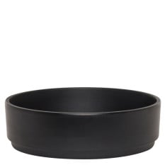 Creations Cali Melamine Black Stack Bowl 15.9cm/6.25" 590ml/20oz (Pack of 6)