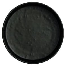 Creations Cali Melamine Black Round Plate 12.3cm/4.75" (Pack of 12)