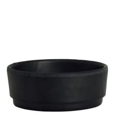 Creations Cali Melamine Black Round Ramekin 7.3cm/2.75" 59ml/2oz (Pack of 24)