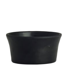 Creations Cali Melamine Black Round Dish 5.9cm/2.33" 42ml/1.5oz (Pack of 24)