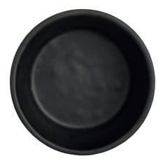 Creations Cali Melamine Black Round Dish 5.9cm/2.33" 42ml/1.5oz (Pack of 24)