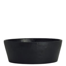 Creations Cali Melamine Black Round Bowl 12.7cm/5" 270ml/9.5oz (Pack of 12)