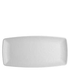 Creations Cali Melamine White Rectangle Plate 29.2 x 14cm (Pack of 12)