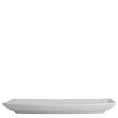 Creations Cali Melamine White Rectangle Plate 29.2 x 14cm (Pack of 12)