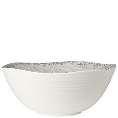 Creations Pompeii Melamine Stone Large Round Bowl 35.6cm/14" 9.1L/320oz (Pack of 2)