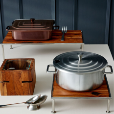Creations Homestyle Stainless Steel Round Chafer 30.5 x 25.4cm 1.9 Litre