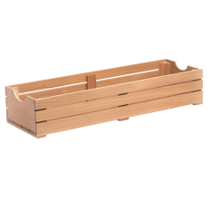 Churchill Comas Beech Wood Crates GN 2/4 26.5 x 16.2 x 10cm (Pack of 4)