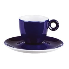 Costa Verde Cafe Dark Blue Espresso Saucer 12.5cm (Pack of 6)