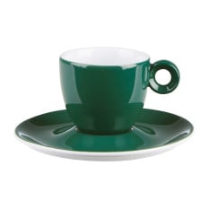 Costa Verde Cafe Dark Green Espresso Saucer 12.5cm (Pack of 6)