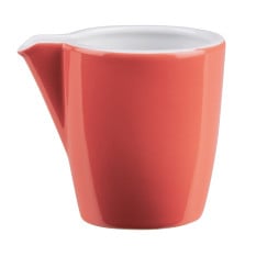 Costa Verde Cafe Red Milk Jug 160ml/5.5oz (Pack of 6)