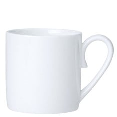 William Edwards Classic White Coupe Coffee Can Cup 6cm/2" 100ml/3.5oz (Pack of 12)